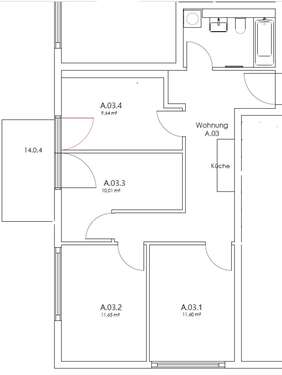Foto - WG-Zimmer in Berlin 730,00 € 11 m²