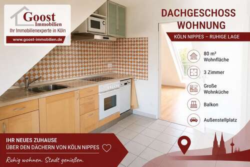 Foto - Wohnung zum Kaufen in Köln 370.000,00 € 80 m²
