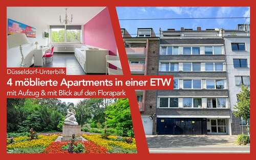 Foto - Wohnung zum Kaufen in Düsseldorf 515.000,00 € 107 m²