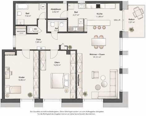 Foto - Wohnung zum Kaufen in Wasserburg am Inn 450.000,00 € 96 m²