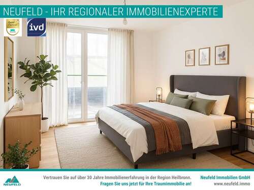 Foto - Wohnung zum Mieten in Oedheim 1.649,00 € 123.69 m²