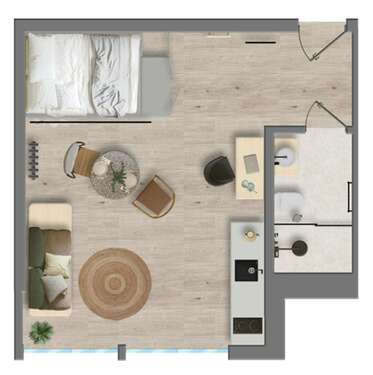 Foto - Wohnen auf Zeit in Aachen 1.310,00 €