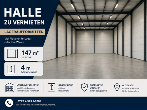 Foto - Halle in Überlingen 1.500,00 € 147 m²