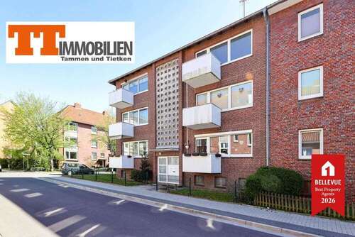Foto - Wohnung zum Kaufen in Wilhelmshaven 69.000,00 € 57.39 m²