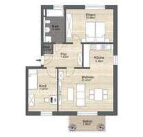 Wohnung zum Kaufen in Au i. d. Hallertau Seysdorf 395.000,00 € 73.66 m² - Au i. d. Hallertau / Seysdorf