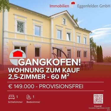 Foto - Wohnung zum Kaufen in Gangkofen 149.000,00 € 60 m²