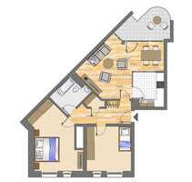 Wohnung zum Mieten in Dortmund 490,95 € 76.61 m²