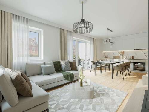 Foto - Wohnung zum Kaufen in Münster 638.000,00 € 87.16 m²