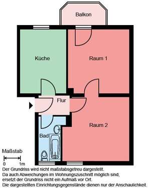 Foto - Wohnung zum Mieten in Castrop-Rauxel 459,00 € 52.05 m²