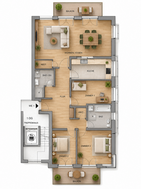 Foto - Wohnung zum Kaufen in Babelsberg 940.000,00 € 140 m²