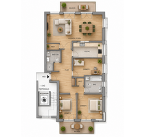Wohnung zum Kaufen in Babelsberg 940.000,00 € 140 m²