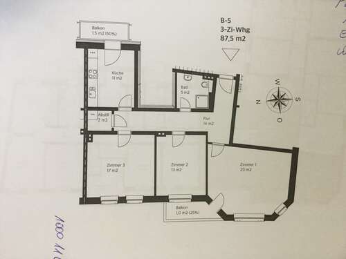 Foto - Wohnung zum Mieten in Wilhelmshaven 899,00 € 88 m²