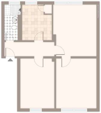 Foto - Wohnung zum Mieten in Mönchengladbach 529,00 € 54.44 m²