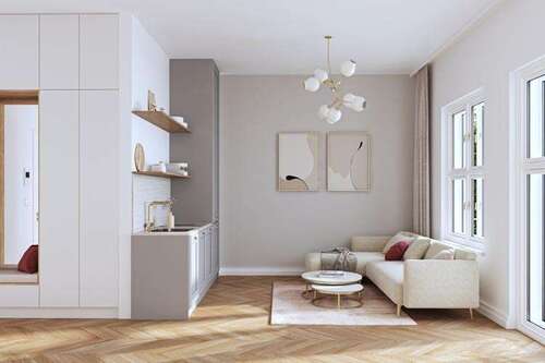 Foto - Wohnung zum Kaufen in Zossen 271.785,80 € 48.12 m²