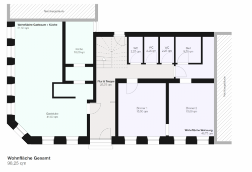 Foto - Gastronomie in Fürth 1.200,00 € 98 m²