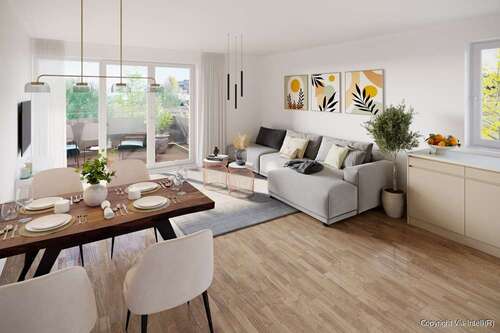 Foto - Wohnung zum Kaufen in Bedburg Kaster 383.400,00 € 74.2 m²