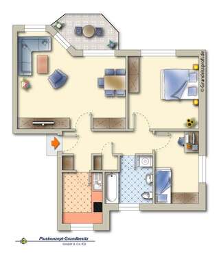 Foto - Wohnung zum Mieten in Schneverdingen 695,00 € 75 m²