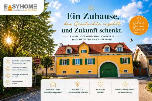 Foto - Haus zum Kaufen in Eichstetten am Kaiserstuhl 690.000,00 € 187 m²