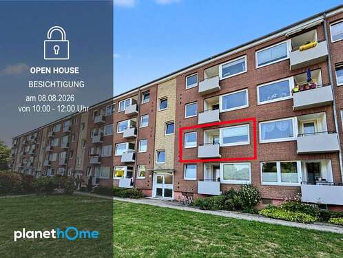 Foto - Wohnung zum Kaufen in Lübeck 169.000,00 € 63 m²