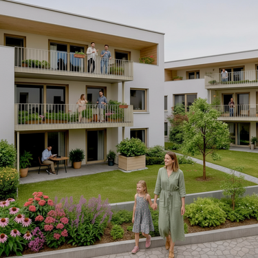 Foto - Wohnung zum Kaufen in Langenau 361.500,00 € 70 m²