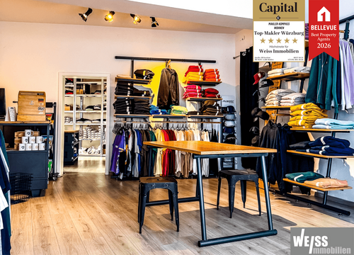 Foto - Einzelhandel in Würzburg 520,00 € 53.9 m²