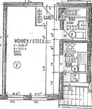 Foto - Wohnung zum Mieten in Obersontheim 390,00 € 25 m²