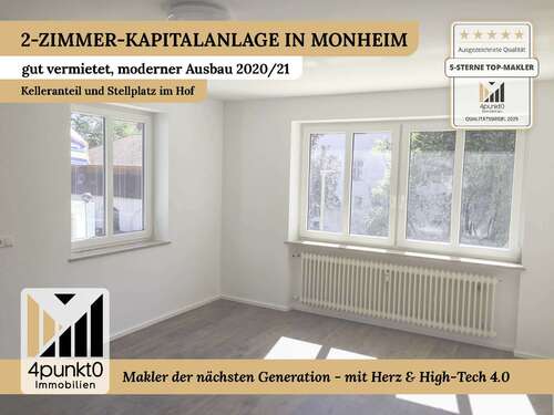 Foto - Wohnung zum Kaufen in Monheim 159.000,00 € 42.5 m²
