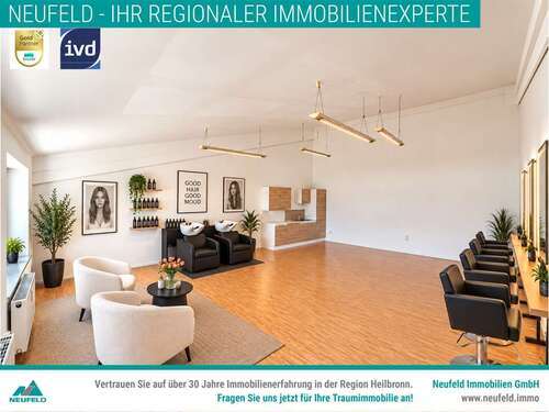 Foto - Büro in Oedheim 359,00 € 41 m² - 359,00&nbsp;EUR Kaltmiete, ca.&nbsp; 41,00&nbsp;m&sup2;