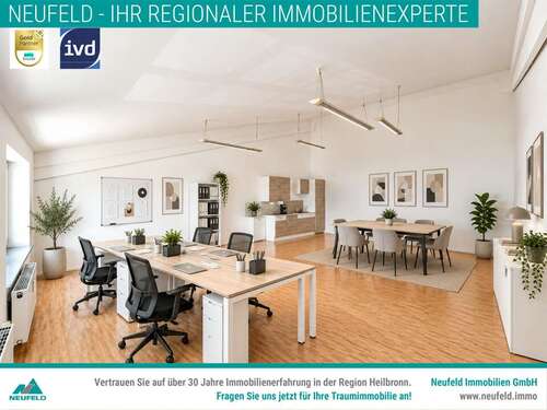 Foto - Büro in Oedheim 359,00 € 41 m² - 359,00&nbsp;EUR Kaltmiete, ca.&nbsp; 41,00&nbsp;m&sup2;