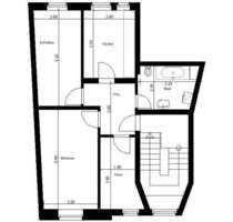 Wohnung zum Mieten in Dresden 445,00 € 57.39 m²