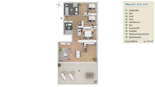 Foto - Wohnung zum Mieten in Langenargen-Bierkeller 2.319,00 € 136.51 m²