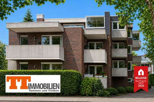 Foto - Wohnung zum Kaufen in Wilhelmshaven Heppens 198.500,00 € 84.75 m²