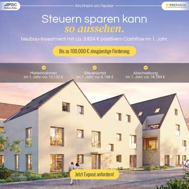 Foto - Wohnung zum Kaufen in Kirchheim 485.000,00 € 88.28 m²