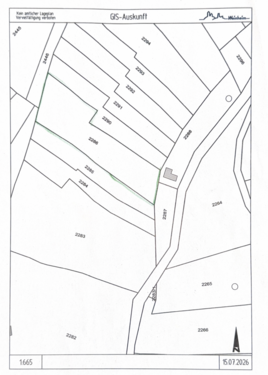 Foto - Grundstück in Weinheim 60.000,00 € 1259 m²