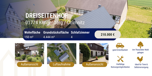 Foto - Haus zum Kaufen in Klingenberg 210.000,00 € 150 m²