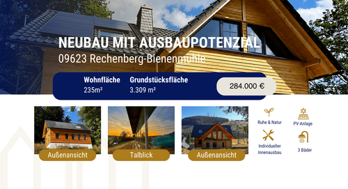 Foto - Haus zum Kaufen in Rechenberg-Bienenmühle 284.000,00 € 235 m²