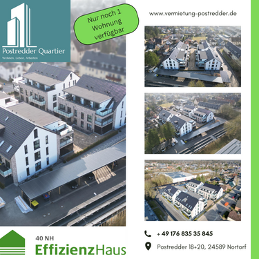 Foto - Wohnung zum Mieten in Nortorf 762,21 € 56.46 m²