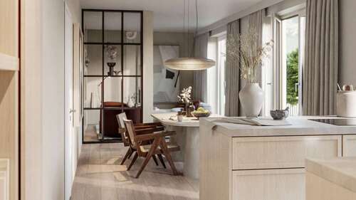 Foto - Wohnung zum Kaufen in Karlsfeld 407.500,00 € 41.83 m²