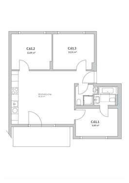 Foto - WG-Zimmer in Berlin 760,00 € 12 m²