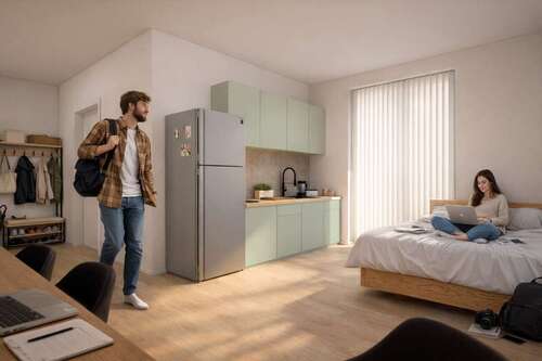 Foto - Wohnung zum Kaufen in Eberswalde 134.757,00 € 21.39 m²