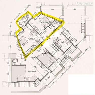 Foto - Wohnung zum Kaufen in Herzogenrath 167.035,00 € 51.08 m²