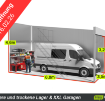 Halle in Malsch 249,00 € 28 m² - 249,00&nbsp;EUR Kaltmiete, ca.&nbsp; 28,00&nbsp;m&sup2; in Malsch (PLZ: 76316)