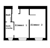 Wohnung zum Mieten in Düsseldorf 475,00 € 40 m²