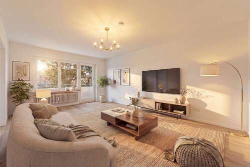 Foto - Wohnung zum Kaufen in München Moosach 390.000,00 € 61.62 m²