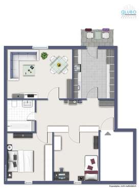 Foto - Wohnung zum Mieten in Herne 700,00 € 83 m²