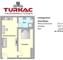 Wohnung zum Mieten in Haiger 500,00 € 47.9 m²