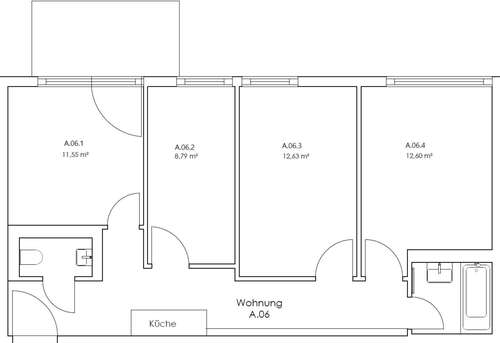 Foto - WG-Zimmer in Berlin 670,00 € 12 m²