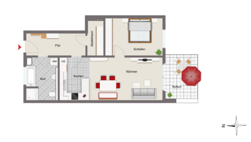 Foto - Wohnung zum Kaufen in Ergoldsbach 339.000,00 € 67.15 m²