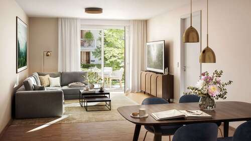 Foto - Wohnung zum Kaufen in Denzlingen 315.500,00 € 48.92 m²