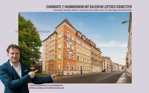 Foto - Wohnung zum Kaufen in Leipzig Schleußig 119.900,00 € 50.65 m²